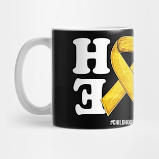 Childhood Cancer Support | Gold Ribbon Squad Support Childhood Cancer awareness Mug